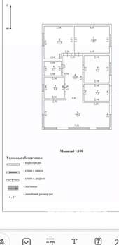 Дом 100м², 1-этажный, участок 5 сот.