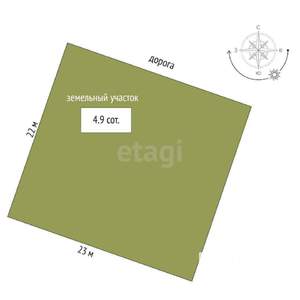 Дача 122м², 1-этажный, участок 5 сот.