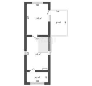 Дом 99м², 2-этажный, участок 6 сот.