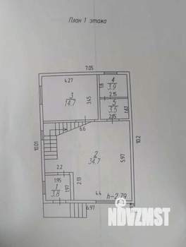 Дом 116м², 2-этажный, участок 4 сот.