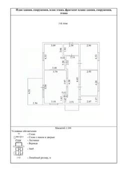 Дом 102м², 1-этажный, участок 5 сот.