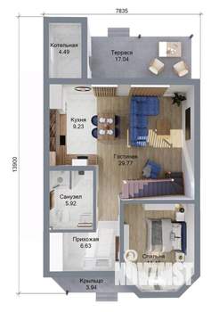 Дом 150м², 2-этажный, участок 11 сот.