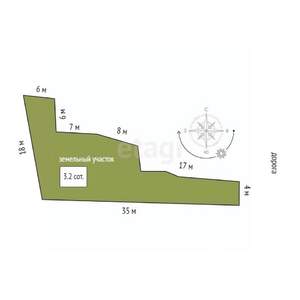 Дом 243м², 2-этажный, участок 3 сот.