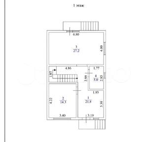 Дом 155м², 2-этажный, участок 5 сот.