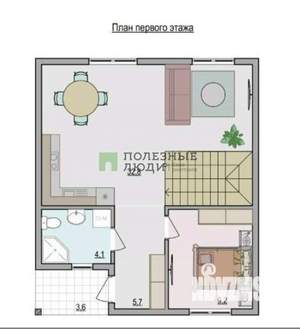 Дом 110м², 2-этажный, участок 5 сот.