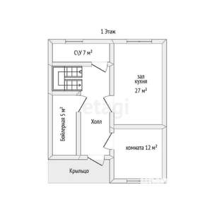 Дом 200м², 2-этажный, участок 4 сот.