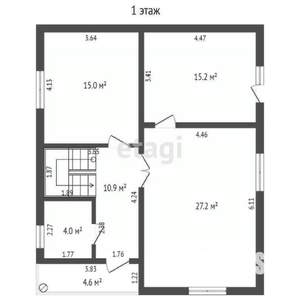 Дом 194м², 2-этажный, участок 5 сот.