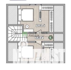Дом 85м², 2-этажный, участок 4 сот.