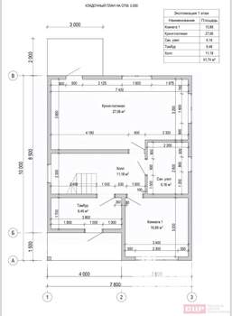 Дом 144м², 2-этажный, участок 4 сот.