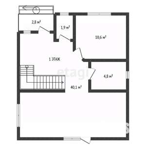 Дом 125м², 2-этажный, участок 6 сот.