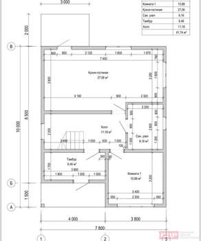 Дом 144м², 2-этажный, участок 3 сот.