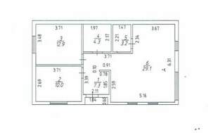 Дача 74м², 1-этажный, участок 5 сот.