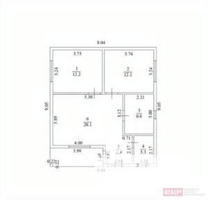 Дом 80м², 1-этажный, участок 3 сот.