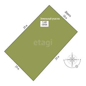 Дом 168м², 2-этажный, участок 6 сот.