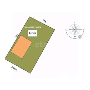 Дом 275м², 2-этажный, участок 5 сот.