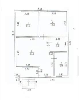 Дом 155м², 2-этажный, участок 4 сот.