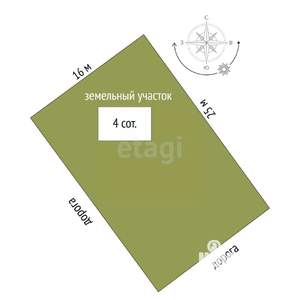 Дом 160м², 2-этажный, участок 4 сот.