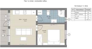 Дом 35м², 1-этажный, участок 3 сот.