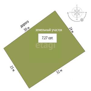 Дом 272м², 3-этажный, участок 7 сот.