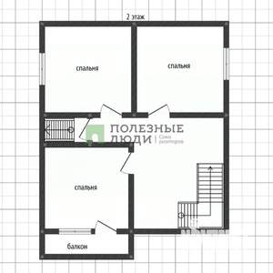 Дом 140м², 2-этажный, участок 2 сот.