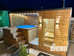 Дом 43м&sup2;, 1-этажный, посуточно, 