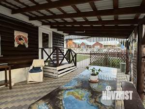 Дом 35м², 2-этажный, посуточно, 