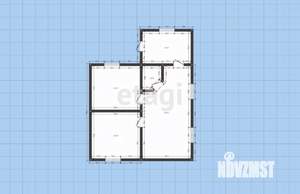 Дом 63м&sup2;, 1-этажный, участок 6 сот.  