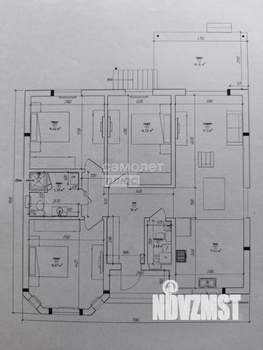 Дом 130м&sup2;, 1-этажный, участок 9 сот.  