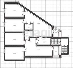 Дом 440м², 3-этажный, участок 4 сот.  