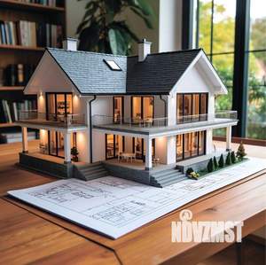 Коттедж 367м&sup2;, 2-этажный, участок 6 сот.  