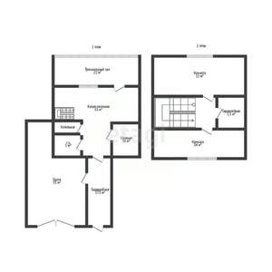 Дом 176м², 2-этажный, участок 5 сот.  