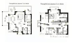 Коттедж 219м&sup2;, 2-этажный, участок 5 сот.  