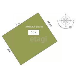 Дом 280м&sup2;, 2-этажный, участок 5 сот.  