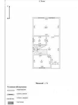 Дом 117м², 2-этажный, участок 4 сот.  