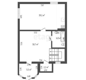 Дом 243м², 2-этажный, участок 3 сот.  