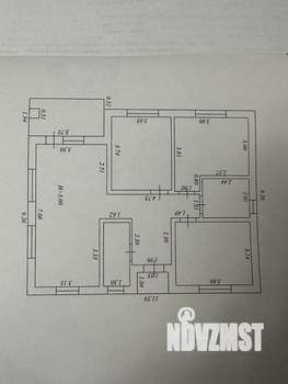 Дом 93м&sup2;, 1-этажный, участок 10 сот.  