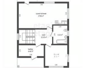Дом 127м², 2-этажный, участок 5 сот.  