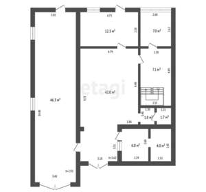 Дом 444м², 4-этажный, участок 5 сот.  
