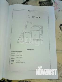 Дом 107м&sup2;, 2-этажный, участок 6 сот.  