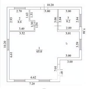 Дом 157м², 3-этажный, участок 5 сот.  