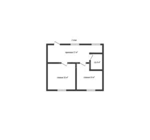 Дом 81м², 2-этажный, участок 6 сот.  