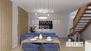 Коттедж 151м², 2-этажный, участок 5 сот.  