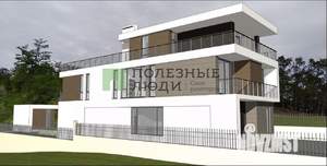 Дом 400м², 3-этажный, участок 6 сот.  