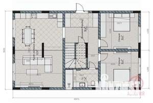 Коттедж 210м&sup2;, 2-этажный, участок 4 сот.  