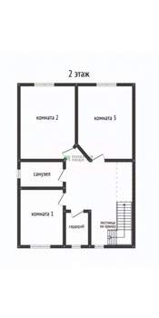 Дом 180м&sup2;, 3-этажный, участок 3 сот.  