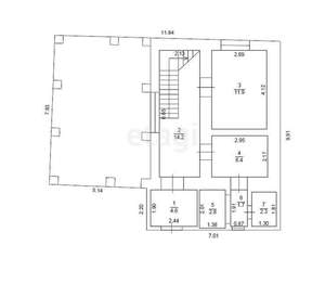Дом 144м², 2-этажный, участок 6 сот.  