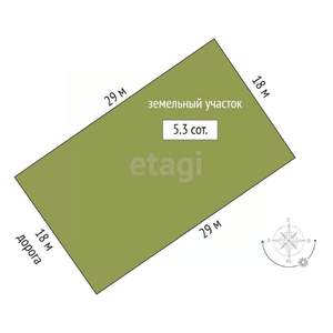 Дом 140м², 2-этажный, участок 5 сот.  