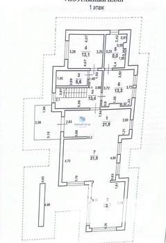Дом 280м², 2-этажный, участок 6 сот.  