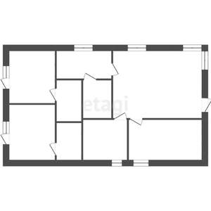 Дом 110м&sup2;, 1-этажный, участок 5 сот.  