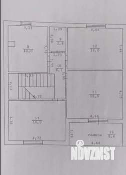 Дом 180м&sup2;, 2-этажный, участок 4 сот.  